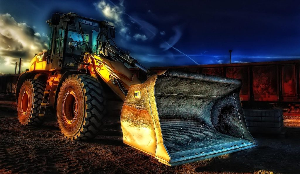 Excavator, heavy equipment, construction — Aluminum Coil: An Earth-Friendly Industrial Material