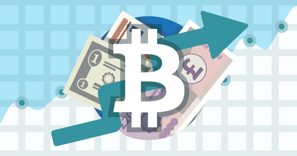 Bitcoin price increase
